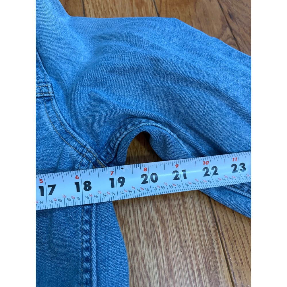 Calvin Klein Womens Light Wash Denim Trucker Jacket Blue S 1886463 - Picture 4 of 9